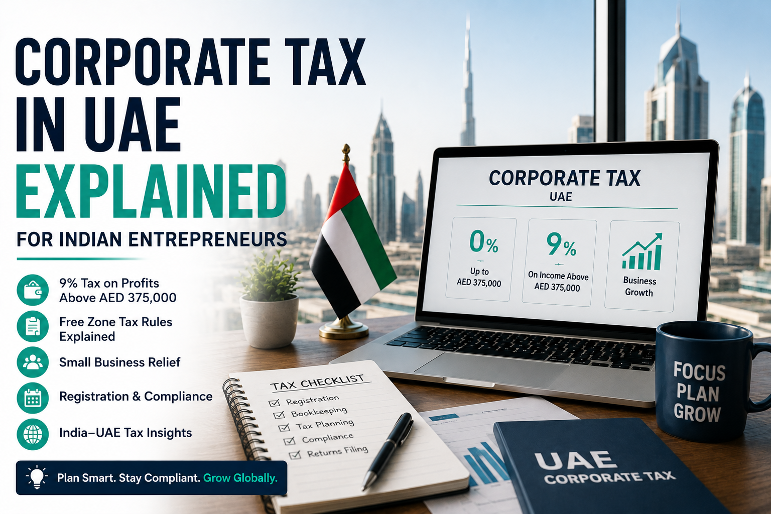 Corporate Tax in UAE Explained for Indian Entrepreneurs